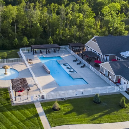 Discover Extraordinary Living: Where Every Day Feels Like a Retreat aerial photo of clubhouse